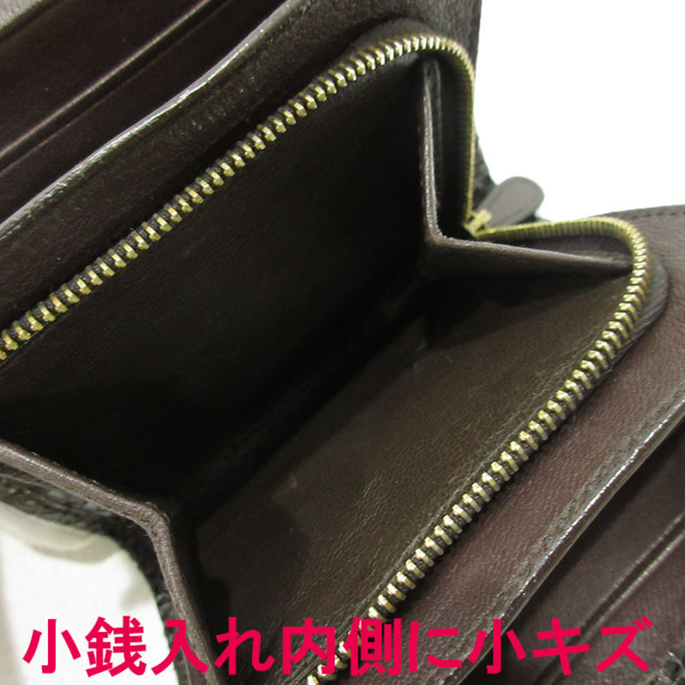 Bottega Veneta Bisanzio Python Compact Wallet Gol… - image 6